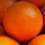 Orange (Citrus sinensis) oder "Chinaapfel"