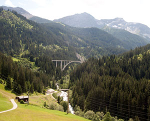 Auf dem Weg nach Arosa Auf dem Weg nach Arosa