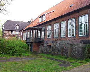 Das "Langhaus" von hinten