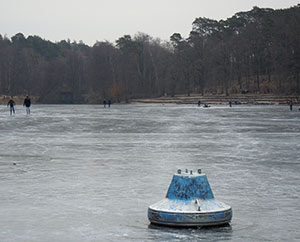 Boje auf der Krummen Lanke, Grunewald, Berlin