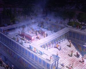 Pergamon-Altar in der Pergamon-Rotunde